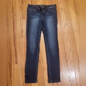 Girls Blue Revival Skinny Jeans, size 10